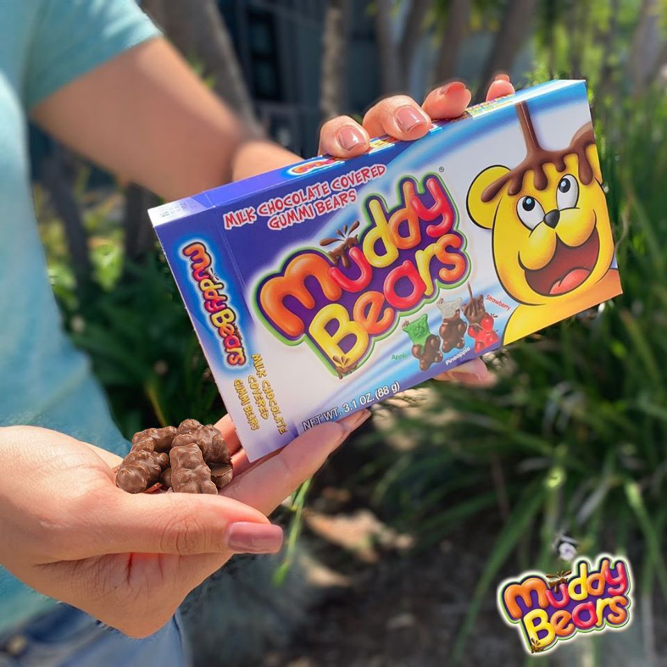 Muddy Bears® - Chocolate Covered Gummi Bear - 3.1oz/12ct (Case of 12) - Image 6