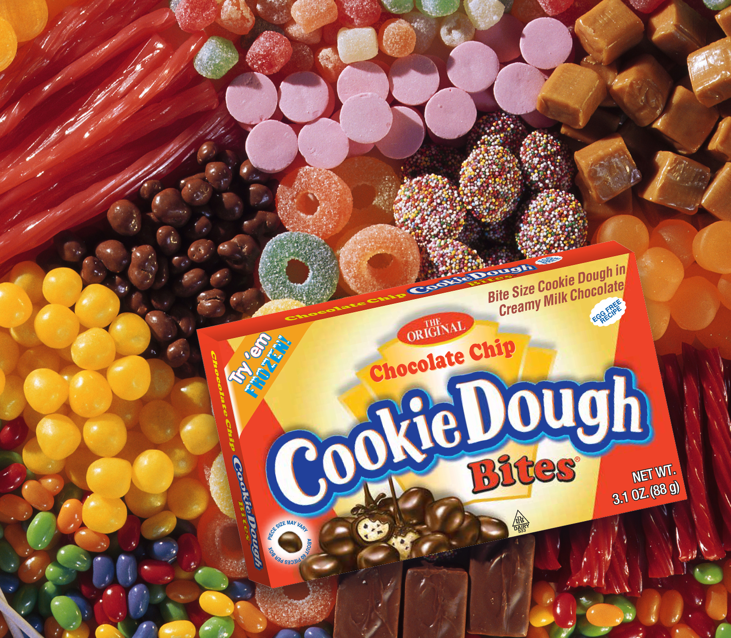 Cookie Dough Bites® - Chocolate Chip - 3.1oz