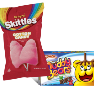 Skittles Cotton Candy 3.1oz & Muddy Bears® 3.1oz