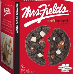 Mrs. Fields (White Fudge Brownie Cookies - 8 oz x 6)