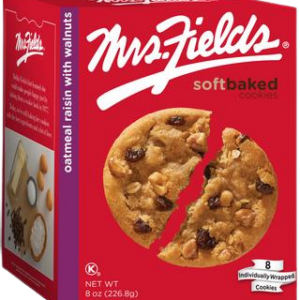 Mrs. Fields (Oatmeal Raisin with Walnuts) — 8oz